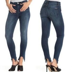 Hudson Jeans Women's Blue Ankle & Cropped Jeans